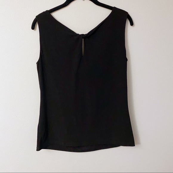 Tribal Black Blouse With Gold Hardware - Picture 2 of 6